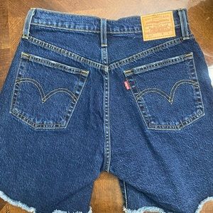 501® ORIGINAL HIGH RISE MID-THIGH WOMEN'S SHORTS